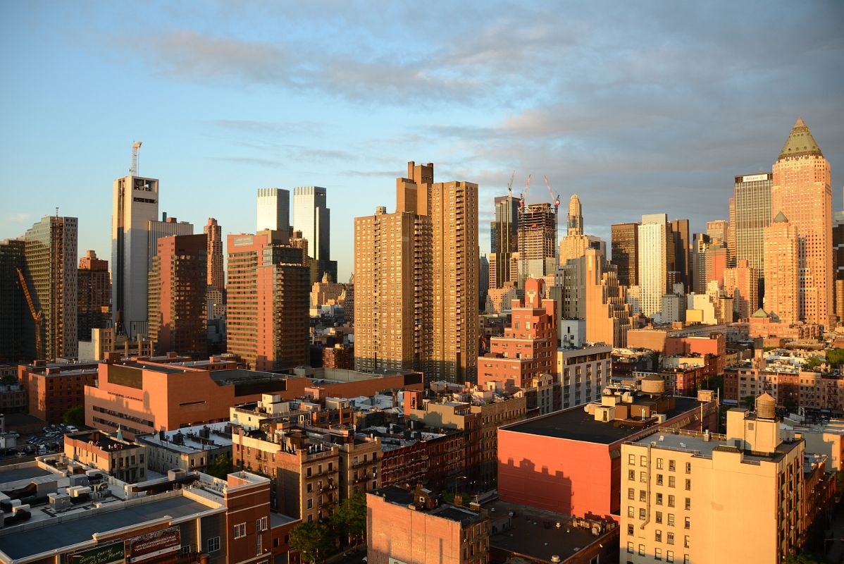 20 ATT Switching Center, Time Warner Center, Paramount Plaza, One Worldwide Plaza Before Sunset From New York Ink48 Hotel Rooftop Bar